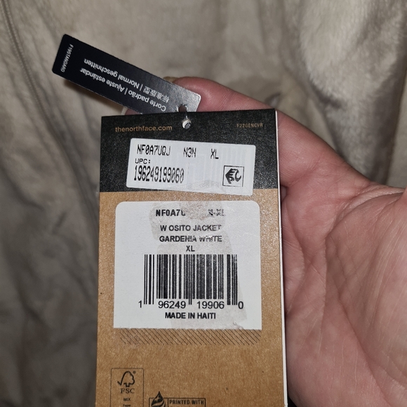 NWT The North Face Osito Jacket - XL - Picture 5 of 5